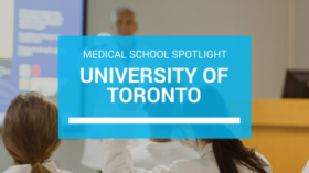 Professor teaching medical students at University of Toronto