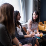 Fall Networking Event - Three Woman discussing