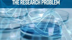 The research problem banner