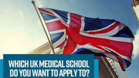 Which UK medical school do you want to apply to? Banner