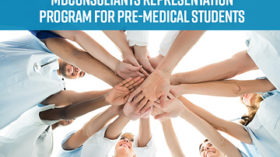 MDConsltants representation program for pre-medical students