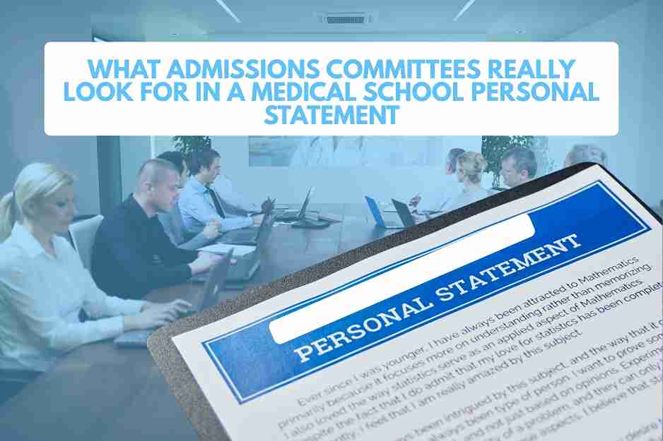 What Admissions Committees Really Look for in a Medical School Personal Statement