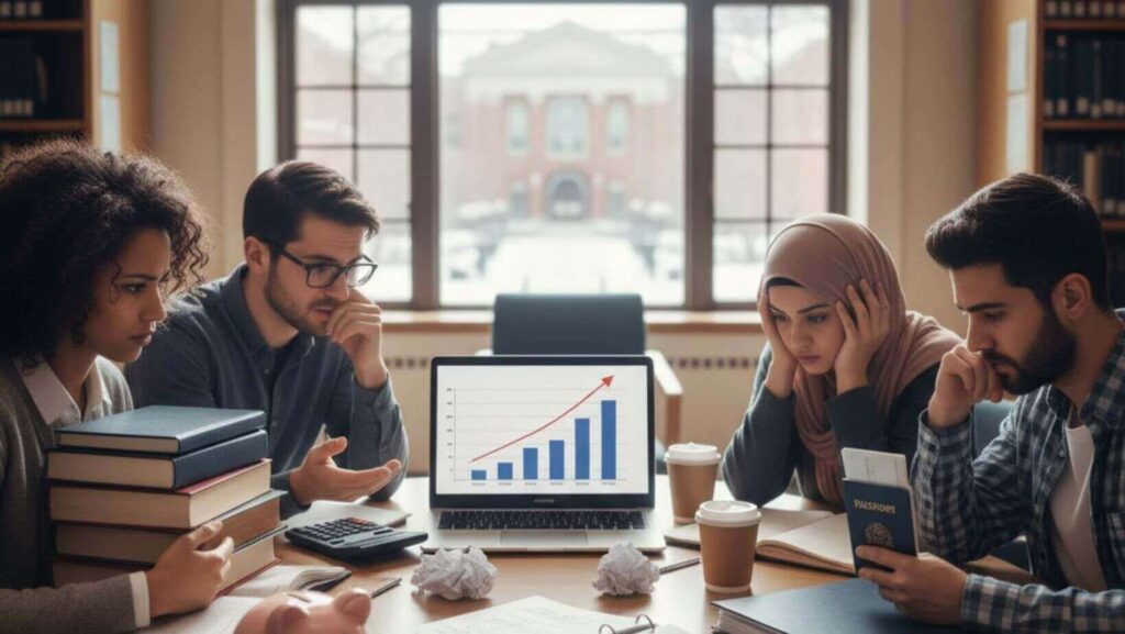International students higher tuition costs