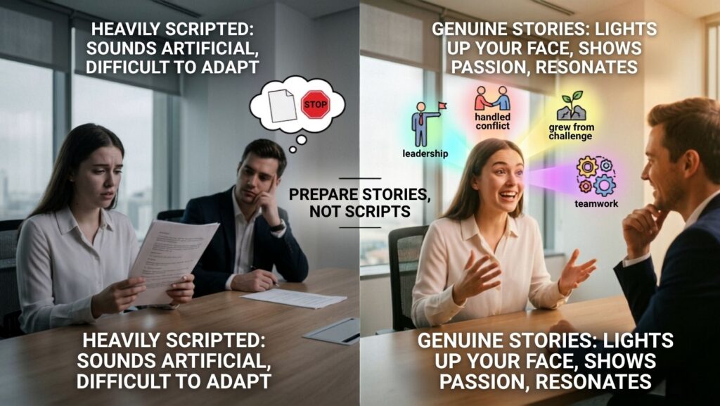Medical School Interviews Prepare stories that genuinely excite you, not scripts