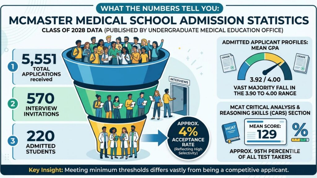 What the Numbers Tell You McMaster Medical School Admission Statistics