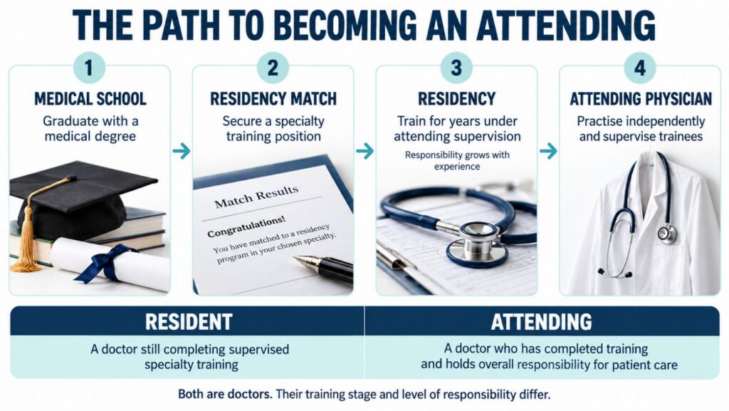 Difference Between a Doctor and an Attending Physician