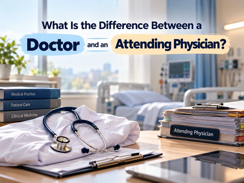 Difference Between a Doctor and an Attending Physician